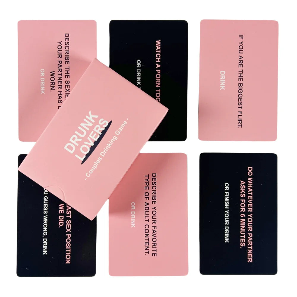 Drunk Lovers (Limited Time Only) – Naughty Drinking Game for Couples